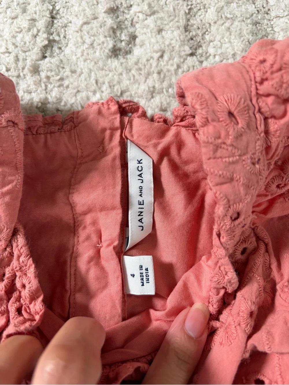 Janie and Jack Girls Dress - 4T